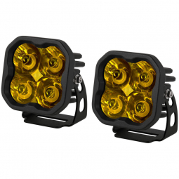 Diode Dynamics SS3 Sport ABL LED Pods (Yellow, Spot, Pair/2)