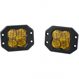 Diode Dynamics SS3 Sport ABL Flush LED Pods (Yellow, Driving, Pair/2)