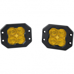 Diode Dynamics SS3 Sport ABL Flush LED Pods (Yellow, SAE Fog, Pair/2)