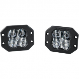 Diode Dynamics SS3 Pro ABL Flush LED Pods (White, Combo, Pair/2)