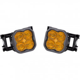 Diode Dynamics SS3 Max LED Fog Light Kit (SAE Fog, Yellow), '11-'14 STi
