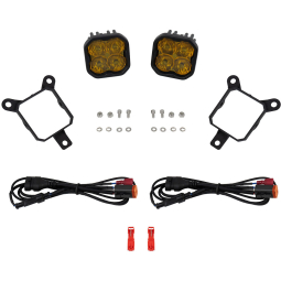 Diode Dynamics SS3 Sport LED Fog Light Kit (SAE Fog, Yellow), '22-'25 WRX