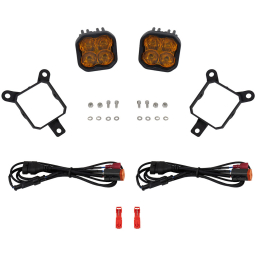Diode Dynamics SS3 Max LED Fog Light Kit (SAE Fog, Yellow), '22-'25 WRX
