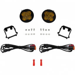 Diode Dynamics SS3 Pro LED Fog Light Kit (SAE Fog, Yellow, Pair/2), '09-'13 Forester