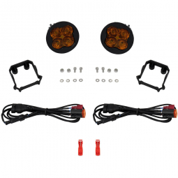 Diode Dynamics SS3 Max LED Fog Light Kit (SAE Fog, Yellow, Pair/2), '09-'13 Forester
