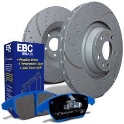 EBC Rear Brake Kit w/ Bluestuff Pads & GD Rotors, '23-'24 Nissan Z Performance
