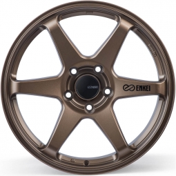 Enkei T6R Wheel (17x8", 45mm, 5x100, Each) Matte Bronze