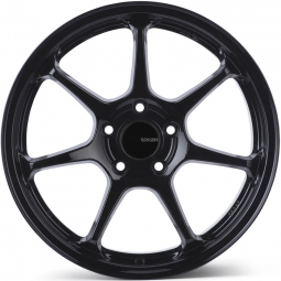 Enkei TS-7 Wheel (18x8", 35mm, 5x114.3, Each) Gloss Black