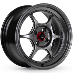 Enkei PF06 Wheel (18x8", 45mm, 5x100, Each) Hyper Silver