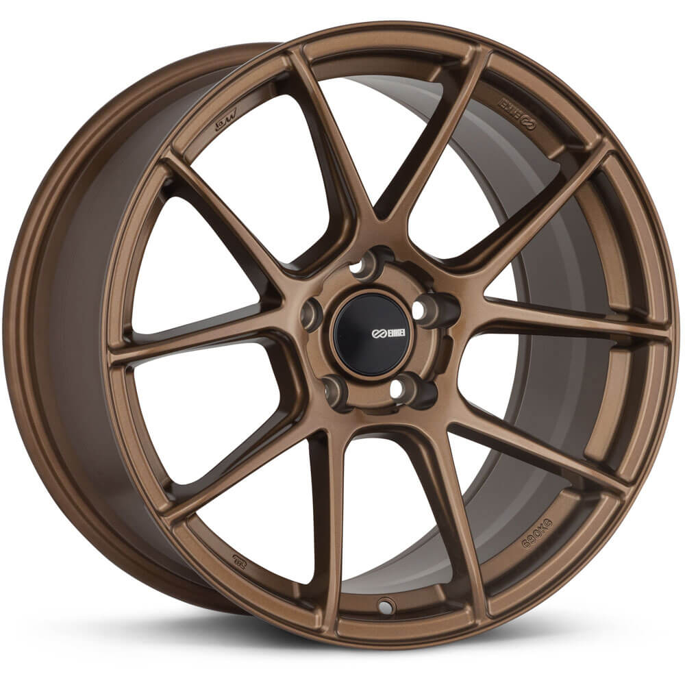 Enkei TS-V 18x8.5 5x114.3 38mm Offset 72.6mm Bore Gloss Black Wheel main image 0