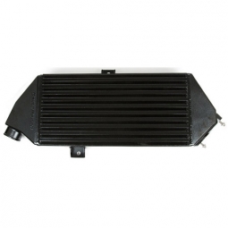 GrimmSpeed Top Mount Intercooler Kit w/ Splitter (Black), '08-'14 WRX
