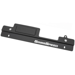 GrimmSpeed Radiator Shroud w/ Tool Tray (Black), '02-'07 WRX & '04-'07 STi