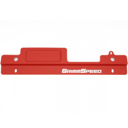 GrimmSpeed Radiator Shroud w/ Tool Tray (Red), '02-'07 WRX & '04-'07 STi
