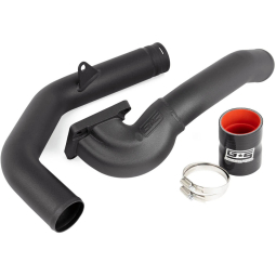 GrimmSpeed Aluminum Intercooler Charge Pipe Kit (Black), 2022-2026 WRX