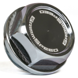 GrimmSpeed The Bolt Oil Cap (Silver), '02-'21 WRX & '04-'21 STi & BRZ/FR-S/86