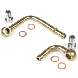 GrimmSpeed Turbocharger Coolant Line Kit (Rep. For GrimmSpeed EJ Turbos), '02-'14 WRX & '04-'21 STi