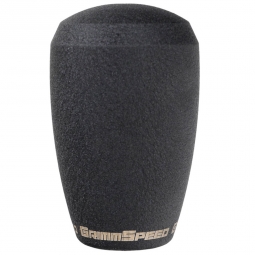 GrimmSpeed Shift Knob (Stainless Steel, Black), '02-'21 WRX & '04-'21 STi