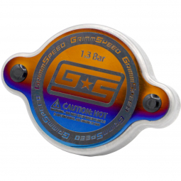 GrimmSpeed Radiator Cap (Type A, 1.3Bar, Titanium), '02-'14 WRX & '04-'21 STi
