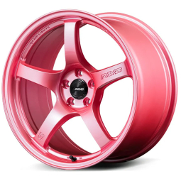Gram Lights 57CR Wheel - 18x10.5 / +12 / 5x114.3 - Sakura Pink