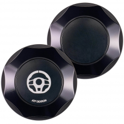 IAG Revolve Power Steering Cap (Black w/ Black Insert), '02-'07 WRX & '04-'07 STi