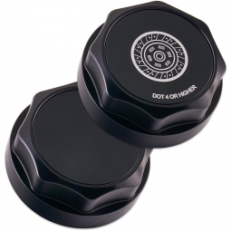 IAG Revolve Clutch Fluid Cap (Black w/ Black Insert), '13-'26 BRZ/FR-S/86