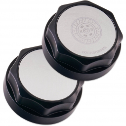 IAG Revolve Clutch Fluid Cap (Black w/ Silver Insert), '13-'26 BRZ/FR-S/86