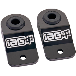 IAG Radiator Stays (Black), 2002-2007 WRX & 2004-2007 STi