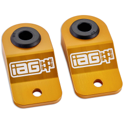 IAG Radiator Stays (Gold), 2002-2007 WRX & 2004-2007 STi