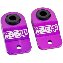 IAG Radiator Stays (Purple), 2002-2007 WRX & 2004-2007 STi
