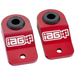 IAG Radiator Stays (Red), 2002-2007 WRX & 2004-2007 STi