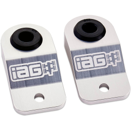 IAG Radiator Stays (Silver), 2002-2007 WRX & 2004-2007 STi