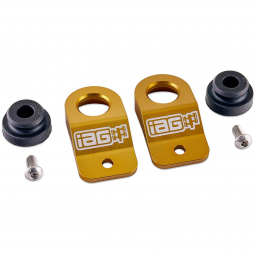 IAG Radiator Stays (Gold), 2008-2014 WRX & 2008-2014 STi