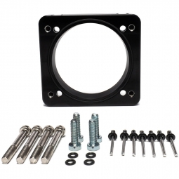 IAG Adapter Plate (Tundra T-Body To Process West Intake Mani, Black), '04-'21 STi & '06-'07 WRX