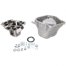 IAG Competition Oil Pan w/ Removable SS Lower Baffle (Silver), '02-'14 WRX & '04-'21 STi