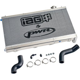 IAG Triple Pass Street Series 42mm Radiator, '08-'14 WRX & '08-'21 STi