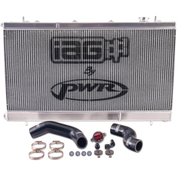 IAG Triple Pass Street Series 42mm Radiator, '02-'07 WRX & '04-'07 STi