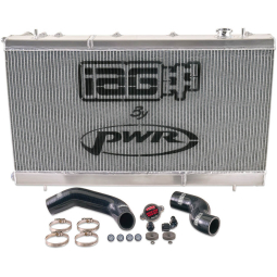 IAG Triple Pass Competition Series 55mm Radiator, '02-'07 WRX & '04-'07 STi