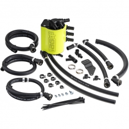 IAG v3 Street Series Air/Oil Separator (AOS) Kit (Neon Yellow), '04-'07 STi & '02-'07 WRX