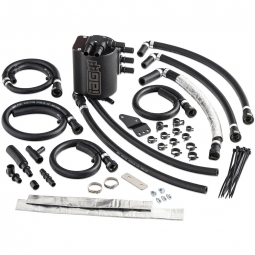 IAG v3 Street Series Air/Oil Separator (AOS) Kit (Wrinkle Black), '08-'14 WRX & '08-'21 STi