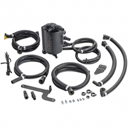 IAG v3 Street Series Air/Oil Separator (AOS) Kit (Wrinkle Black), '15-'21 WRX