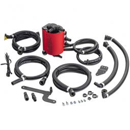 IAG v3 Street Series Air/Oil Separator (AOS) Kit (Wrinkle Red), '15-'21 WRX