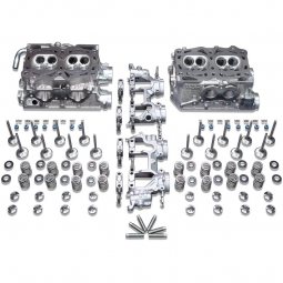 IAG 750 CNC Pocket Ported S20 Cylinder Heads w/ Combustion Mod, (No Cams / Lifters), '02-'05 WRX