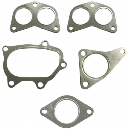 IAG Stainless Steel Exhaust Gasket Set (5 Piece), '02-'14 WRX & '04-'21 STi