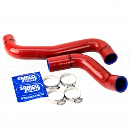 Samco Silicone Radiator Hose Kit w/ SS Clamps (Viper Red), '08-'14 WRX & STi