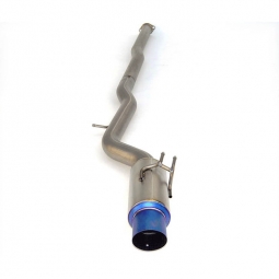 Invidia Full Titanium Racing Cat-Back Exhaust System w/ Single 101mm Tip, '08-'15 EVO X