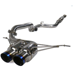 Invidia N1 Cat-Back Exhaust System w/ Dual 101mm Ti Tips, '13-'18 Focus ST