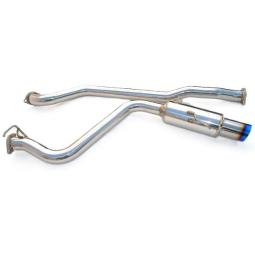Invidia Racing Racing Cat-Back Exhaust System w/ Single 110mm Ti Tip, '15-'21 WRX & STi
