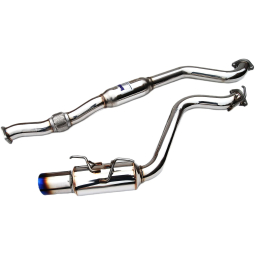 Invidia N1 Cat-Back Exhaust System w/ Single 110mm Ti Tip, '15-'21 WRX & STi