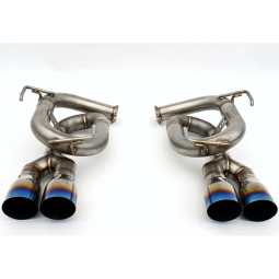 Invidia Twin Loop Axle-Back Exhaust System w/ Single-Layer 89mm Ti Tips, '22-'26 WRX