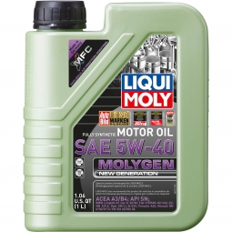 LIQUI MOLY Molygen New Generation Engine Oil (SAE 5W40, 1 Liter)